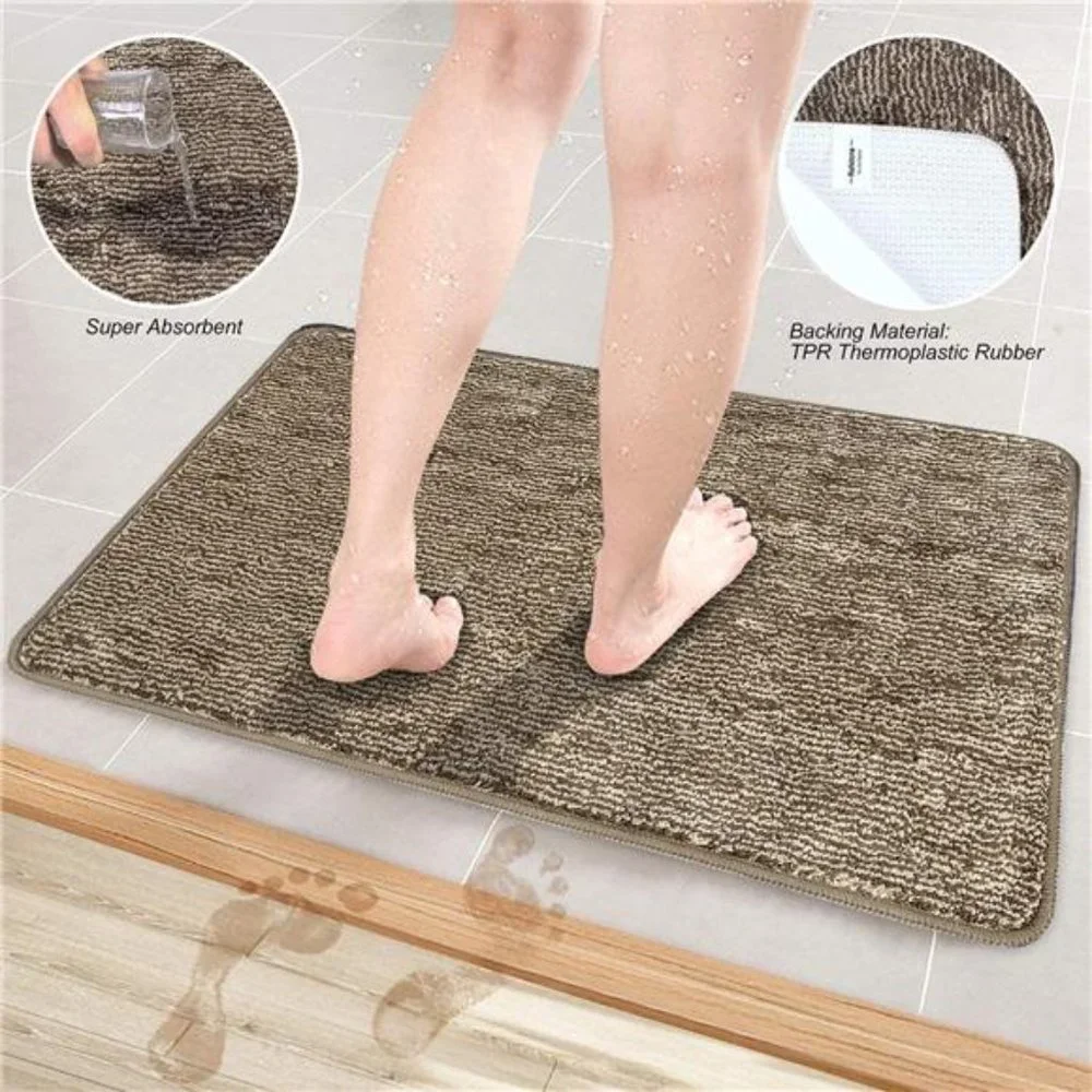 24x36, Non-Slip Absorbent Resist Dirt Door Mats, Machine Washable Low-Profile